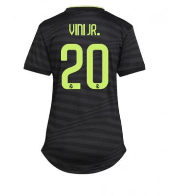 Real Madrid Vinicius Junior #20 Tredjedrakt Kvinner 2022-23 Kortermet